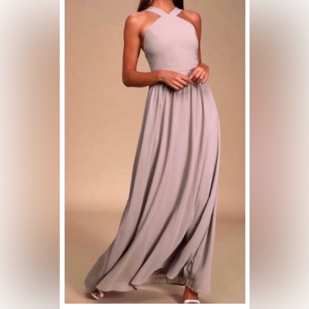 Mauve Bridesmaid Dress